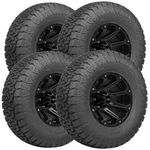 (qty 4) LT285/55R22 Amp Tires Terrain Pro A/t 124R Lre Black Wall New. Price: $1327.96.