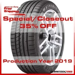 New 285/40R21 Goodyear Eagle F1 Asymmetric 109Y Ao (DOT:3519) Tire. Price: $523.66.