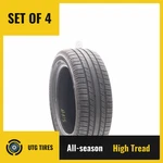 Set Of (4) Used 225/55R18 Michelin Defender 98V 10-10.5/32. Price: $282.32.