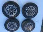Vintage 1977-81 Pontiac Trans Am Snowflake Rims / Oem Uniroyal Tires GR-70-15 New. Price: $1250.00.