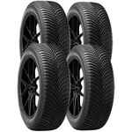 (qty 4) 275/45R20 Michelin CROSSCLIMATE2 Cuv 110V Xl Black Wall Tires New. Price: $1431.96.