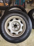 17" 2014 Ford F-150 Oem Wheels And Tires Used. Price: $400.00.