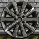 Medium Metallic Charcoal Machined Factory Wheel For Hyundai Veloster - 17X7 Remanufactured. Price: $299.19.
