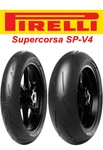 Pirelli Diablo Supercorsa SP-V4 Tire Set 120/70R17 + 200/60R17 Aprilia Ducati New. Price: $606.49.