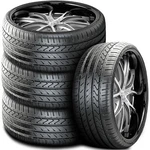 Tires Lexani Lx-twenty 265/40ZR22 265/40R22 106W Xl A/s High Performance New. Price: $578.64.
