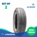 Set Of (2) Driven Once 235/75R17 Hankook Dynapro At RF08 108S - 12.5/32 Used. Price: $154.40.