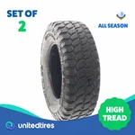 Set Of (2) Used Lt 265/70R17 Achilles Desert Hawk X Mt 118/115Q - 14/32. Price: $286.12.