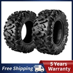 Pair Of 25X10-12 25X10X12 Atv Tires 6PR Z-199-1 For All Terrain Vehicles New. Price: $149.14.