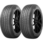 (qty 2) 225/45R17 Kumho Solus TA51A 91W Sl Black Wall Tires New. Price: $286.76.