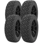 (qty 4) 35X12.50R17LT Fuel Gripper M/t 125Q Load Range Black Wall Tires New. Price: $1581.96.
