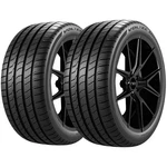 (qty 2) 285/40ZR20 Lexani Volt-ec 108Y Xl Black Wall Tires New. Price: $355.98.