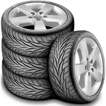 4 Tires Federal Super Steel 595 225/35ZR18 225/35R18 83W A/s High Performance New. Price: $437.99.