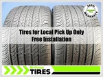 Continental Procontact Tx N0 315/35R21 Used Tires 8.4/32 Avg Like New 3153521. Price: $200.00.