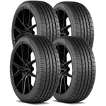 (qty 4) 245/40R20 Atturo AZ850 99Y Xl Black Wall Tires New. Price: $555.96.