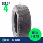 4 Used 275/65R18 Michelin Primacy Xc 116T - 9.0/32. Price: $351.20.