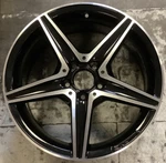 Mercedes C400 C300 15 16 17 18 19 85372 Oem Wheel Rim X 7.5 Front Black New. Price: $576.00.