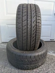 P235 40ZR 18 Kumho Ecsta 4XII All Season Tires (2) Pickup Only Used. Price: $180.00.
