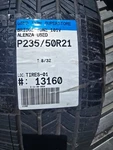 Bridgestone Alenza Sport 235/50R21 Tire Used. Price: $110.00.