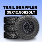 (set Of 4) 35X12.50R20LT Nitto Trail Grappler M/t 10 Ply Load 121Q Brand New. Price: $1950.00.