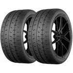 (qty 2) 205/50R15 Yokohama Advan A052 89V Xl Black Wall Tires New. Price: $407.98.