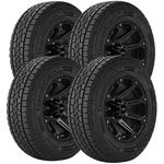 (qty 4) 245/60R18 Continental Terrain Contact A/t 105H Sl Black Wall Tires New. Price: $735.96.