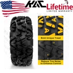 1PCS 25X8-12 New Atv Tires 25X8X12 Z-199 Utv All Terrain 6PLY Kac. Price: $71.99.