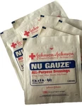Johnson & Nu Gauze 4X4 4PLY All-purpose Dressing Nos Lot 6 2-PC Packs New. Price: $12.00.