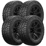 (qty 4) 265/70R17 Hercules Tis Offroad RT1 115T Sl Black Wall Tires New. Price: $760.96.