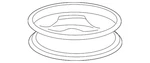Genuine Honda Spare Wheel 42700-TLA-A53 New. Price: $104.50.