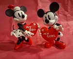 Play Imaginative Disney Mini World Series 2 Mickey And Minnie Figures Set Used. Price: $12.00.