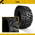 1PCS 26X11-12 New Atv Utv Tires 26X11X12 6PR All Terrain Z-199 Kac. Price: $92.99.