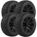 (qty 4) LT275/55R20 Avix Trailtek Rt 120/117Q Lre Black Wall Tires New. Price: $1136.00.