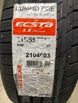 4 New 215 55 17 Kumho Ecsta Lx Platinum All Season Tires. Price: $369.00.