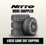 Nitto Ridge Grappler 285/65R20 Tires New (set Of 4). Price: $1820.00.