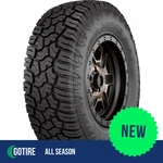 New 33X12.50R18 Yokohama Geolandar X-at 122Q. Price: $417.03.