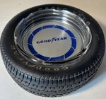 Nos Vintage Goodyear Eagle VR50 Tire & Glass Ashtray Advertising Automobilia Used. Price: $68.00.