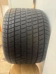 Tire Yokohama 345/35ZR15 AV1-35I 14-INCH Wide Good Tread-no Cracking Of Sidewall Used. Price: $400.00.
