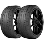(qty 2) 285/35R19 Yokohama Advan Apex V601 103Y Xl Black Wall Tires New. Price: $601.98.