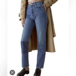 Nwt Reformation Cynthia Patch High Rise Straight Jeans In Arroyo Size 29 New. Price: $124.99.