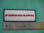 Vintage Firestone Firehawk Tires Dealer Service Parts Uniform Hat Patch Used. Price: $6.00.