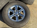 Ford F-150 18" F150 Chrome Oem Wheels Tires Rims Platinum Xlt Starfire 95% Used. Price: $1400.00.