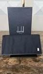 Dunhill London Black Continental Wallet Nylon Canvas & Leather Trim New W/ Box. Price: $85.00.