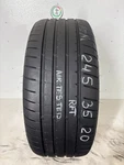 Tire 245 35 20 Goodyear Eagle F1 Asymmetric Rft (6.00-6.50/32=66-72% Tread) Used. Price: $280.00.