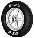 Moroso 17040 DS2 Drag Front Tire, 24.0 X 5.0-15, Bias-ply, White Letters, Each New. Price: $290.67.