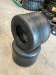 2 New Tires Otr Wide Smooth 4 Ply Tubeless 13X8.00-6 13X8-6. Price: $100.00.