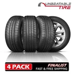 Set Of 4 Finalist Un-cuv 225/55R19 99V All Season High Performance Suv Tires New. Price: $395.99.
