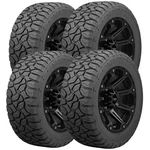 (qty 4) 33X12.50R22LT Pantera Supertrac R/t 114R Lrf Black Wall Tires New. Price: $1088.96.