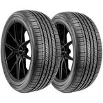 (qty 2) P215/55R16 Nexen CP672 93V Sl Black Wall Tires New. Price: $174.98.