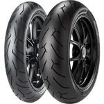 120/70ZR 17, 200/50ZR Pirelli Diablo Rosso Front & Rear Kit - Tires New. Price: $358.94.