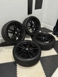 Bmw Sport Oem Wheels & Tires Set (4) Bridgestone Turanza 225/40R20 Black Used. Price: $1200.00.